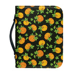 Cute Pumpkin Pattern Print Leather Bible Cover