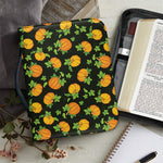 Cute Pumpkin Pattern Print Leather Bible Cover