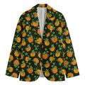 Cute Pumpkin Pattern Print Men's Blazer