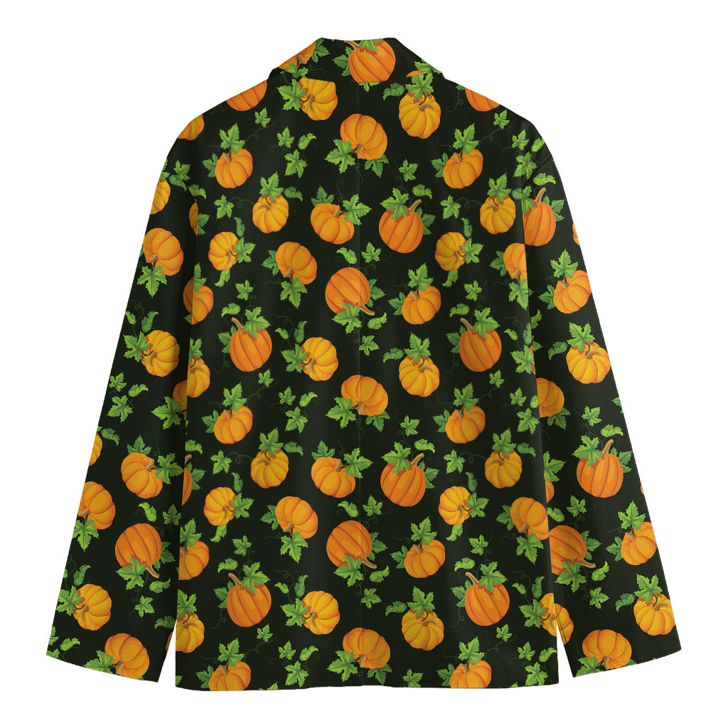 Cute Pumpkin Pattern Print Men's Blazer