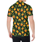 Cute Pumpkin Pattern Print Men's Shirt