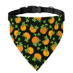 Cute Pumpkin Pattern Print Over The Collar Dog Bandana