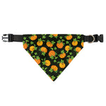 Cute Pumpkin Pattern Print Over The Collar Dog Bandana