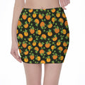 Cute Pumpkin Pattern Print Pencil Mini Skirt