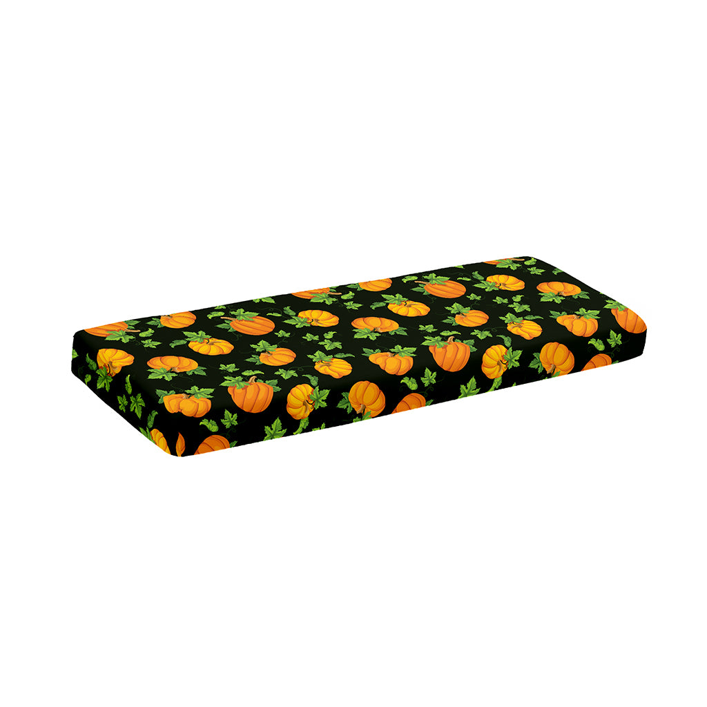 Cute Pumpkin Pattern Print Piano Keyboard Cover