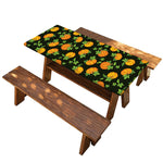 Cute Pumpkin Pattern Print Picnic Table Cover