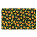 Cute Pumpkin Pattern Print Polyester Doormat