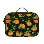 Cute Pumpkin Pattern Print Portable Lunch Bag