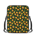Cute Pumpkin Pattern Print Rectangular Crossbody Bag