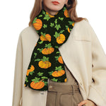 Cute Pumpkin Pattern Print Scarf