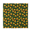 Cute Pumpkin Pattern Print Silk Bandana