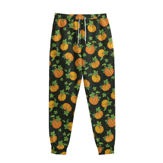 Cute Pumpkin Pattern Print Sweatpants