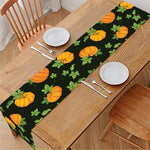 Cute Pumpkin Pattern Print Table Runner