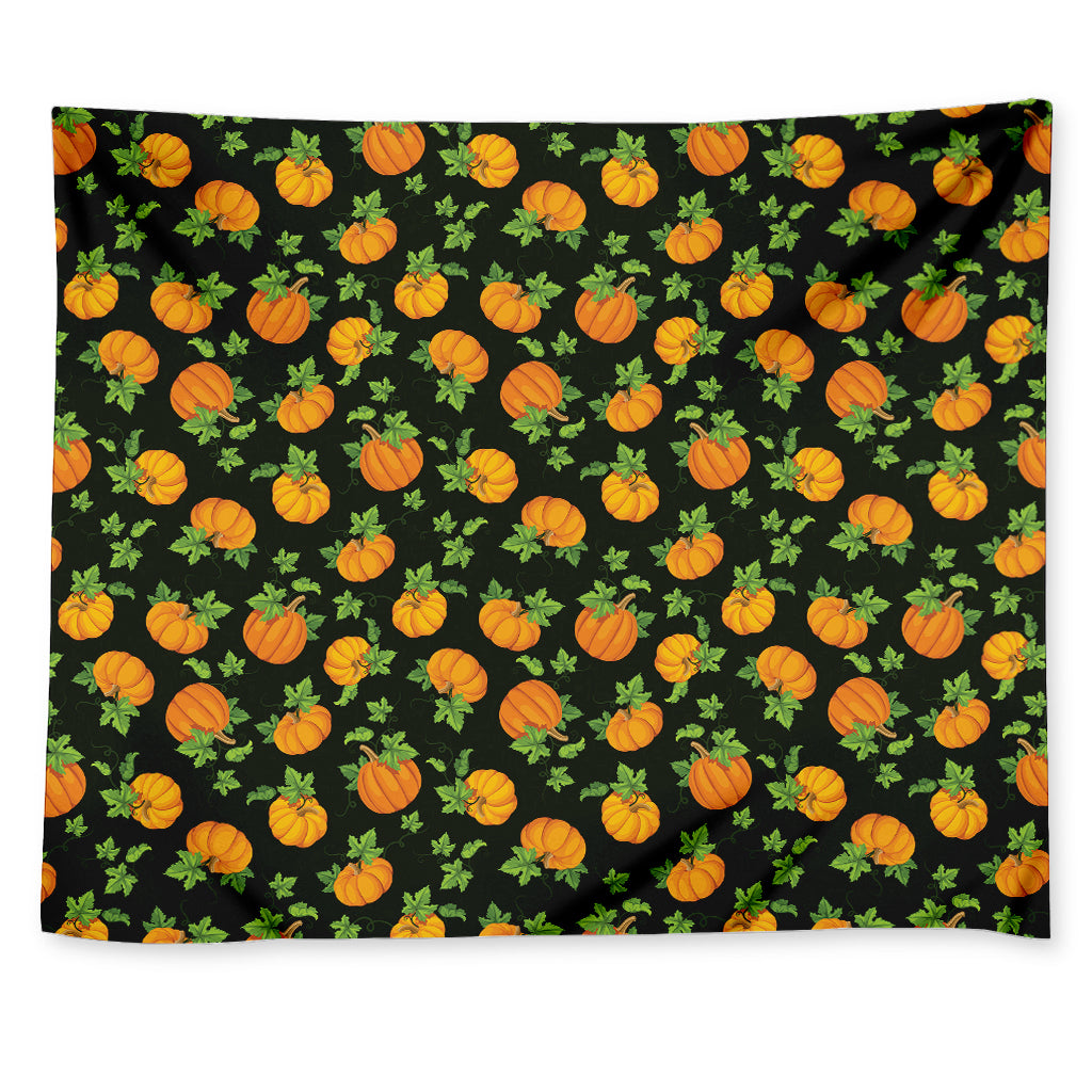 Cute Pumpkin Pattern Print Tapestry