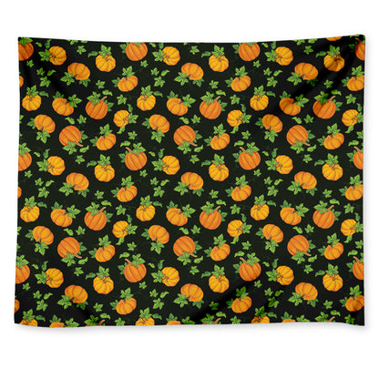 Cute Pumpkin Pattern Print Tapestry