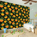 Cute Pumpkin Pattern Print Wall Sticker