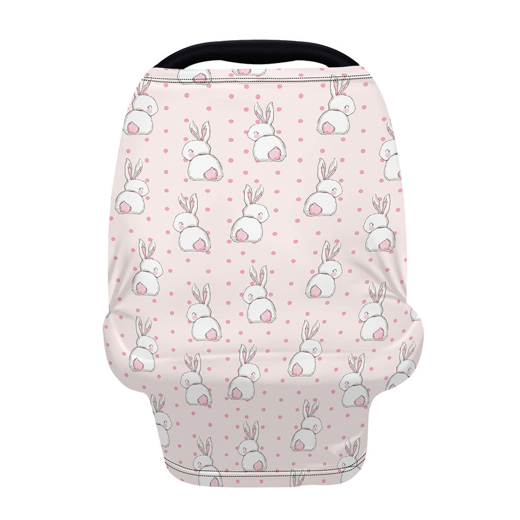 Cute Rabbit Pattern Print Baby Seat Cover