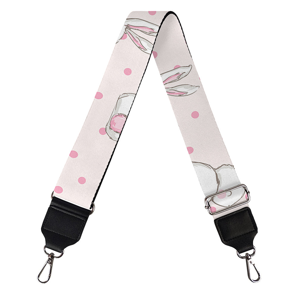 Cute Rabbit Pattern Print Bag Strap