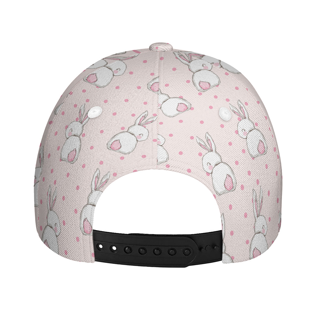 Cute Rabbit Pattern Print Baseball Cap