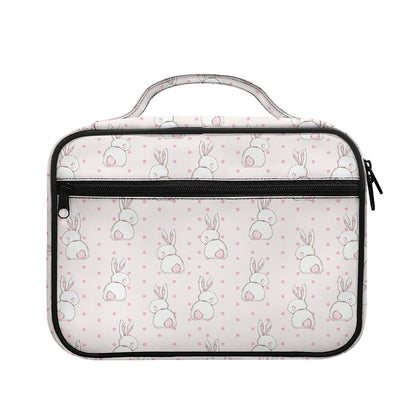 Cute Rabbit Pattern Print Briefcase Bible Bag