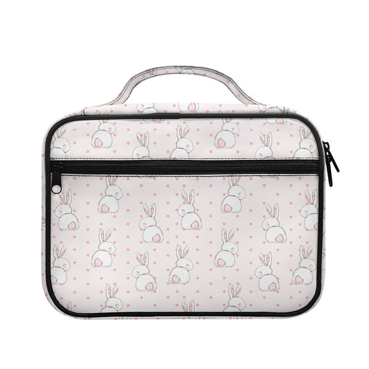 Cute Rabbit Pattern Print Briefcase Bible Bag