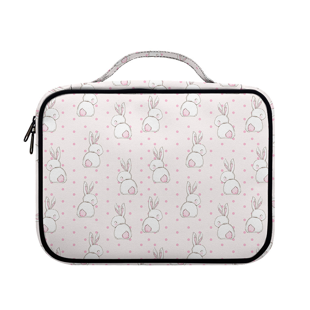 Cute Rabbit Pattern Print Briefcase Bible Bag