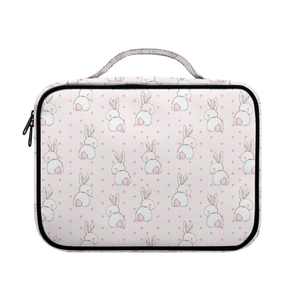 Cute Rabbit Pattern Print Briefcase Bible Bag