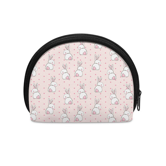 Cute Rabbit Pattern Print Coin Purse