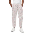 Cute Rabbit Pattern Print Cotton Sweatpants