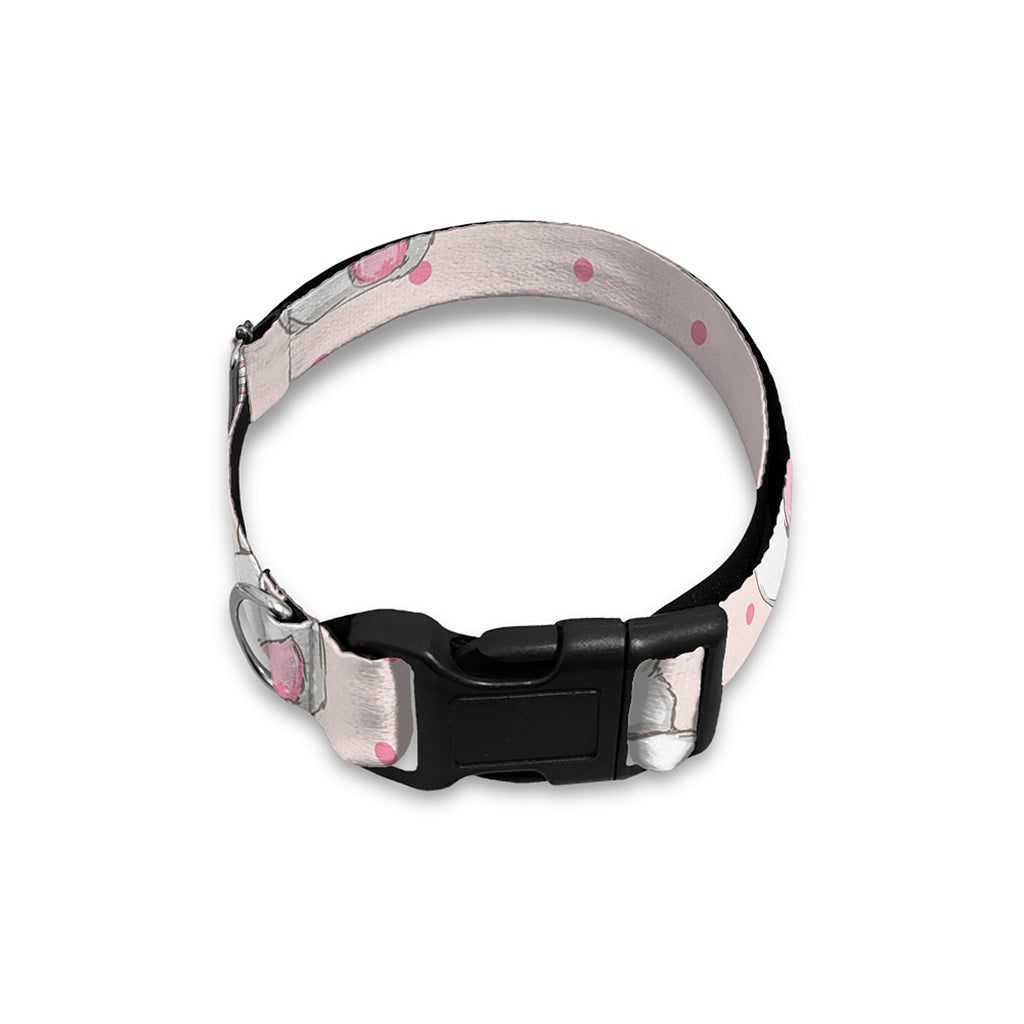 Cute Rabbit Pattern Print Dog Collar