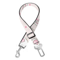 Cute Rabbit Pattern Print Dog Seat Belt