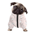 Cute Rabbit Pattern Print Dog Zip Up Jacket