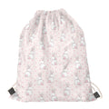 Cute Rabbit Pattern Print Drawstring Bag