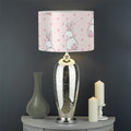 Cute Rabbit Pattern Print Drum Lamp Shade