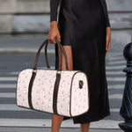 Cute Rabbit Pattern Print Duffle Bag