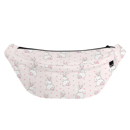 Cute Rabbit Pattern Print Fanny Pack