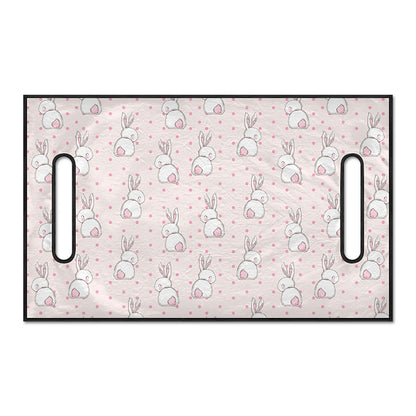 Cute Rabbit Pattern Print Golf Cart Seat Cover
