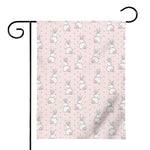 Cute Rabbit Pattern Print House Flag