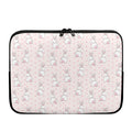 Cute Rabbit Pattern Print Laptop Sleeve