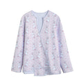 Cute Rabbit Pattern Print Long Sleeve Short Coat