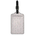 Cute Rabbit Pattern Print Luggage Tag
