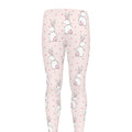 Cute Rabbit Pattern Print Men's Leggings