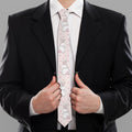 Cute Rabbit Pattern Print Necktie