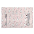 Cute Rabbit Pattern Print Placemat