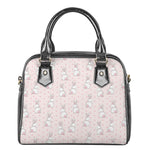 Cute Rabbit Pattern Print Shoulder Handbag