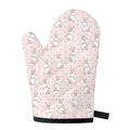 Cute Rabbit Pattern Print Single Oven Mitt