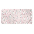 Cute Rabbit Pattern Print Towel