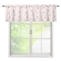 Cute Rabbit Pattern Print Window Valance
