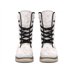 Cute Rabbit Pattern Print Winter Boots