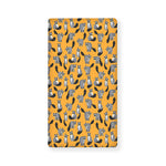 Cute Raccoon Pattern Print Baby Crib Sheet